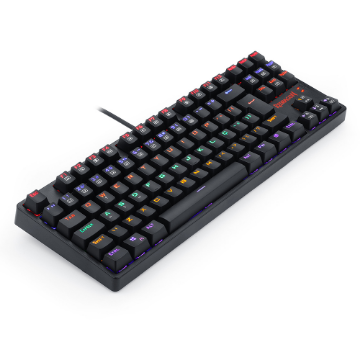 Mostrar detalhes de TECLADO GAMER REDRAGON DAKSA PRETO SWITCH MARROM - K576R-1 Imagem de TECLADO GAMER REDRAGON DAKSA PRETO SWITCH MARROM - K576R-1