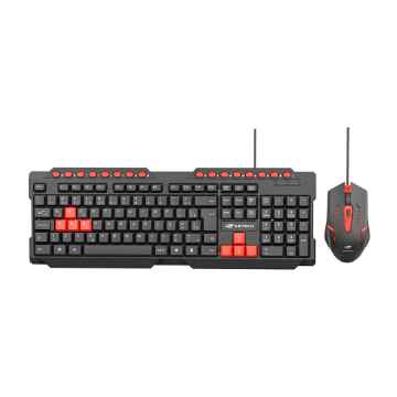 Mostrar detalhes de KIT MOUSE E TECLADO C3TECH GAMER GK-20V2BK USB Imagem de KIT MOUSE E TECLADO C3TECH GAMER GK-20V2BK USB