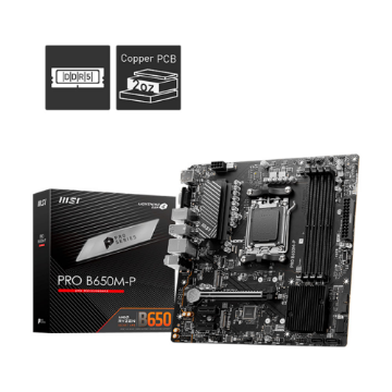 Imagem de PLACA MAE (AMD) MSI PRO B650M-P DDR5 AM5