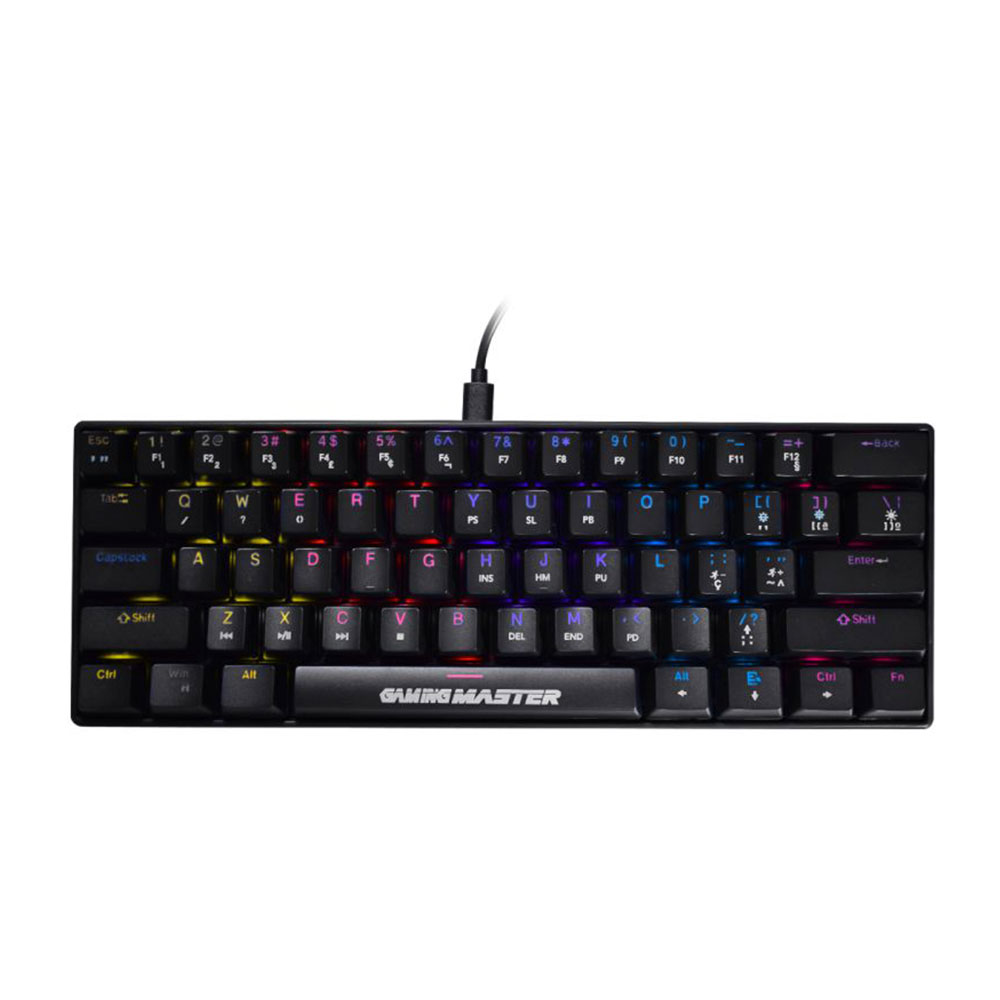 Mostrar detalhes de TECLADO K-MEX MECANICO GAMER SPECTRAFURY PRETO KBL8 RGB Imagem de TECLADO K-MEX MECANICO GAMER SPECTRAFURY PRETO KBL8 RGB