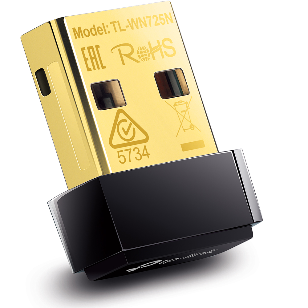 Mostrar detalhes de ADAPTADOR WIRELESS USB 150 MBPS TP-LINK TL-WN725N Imagem de ADAPTADOR WIRELESS USB 150 MBPS TP-LINK TL-WN725N