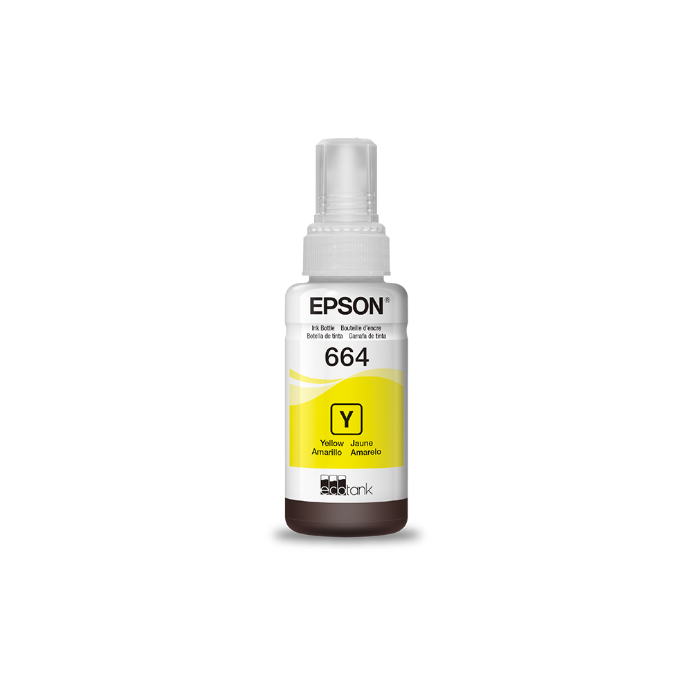 Mostrar detalhes de GARRAFA/REFIL DE TINTA EPSON T664420-AL AMARELO P/ L365 L375 L565 L575 L1300 L120 L380 L395 L396 Imagem de GARRAFA/REFIL DE TINTA EPSON T664420-AL AMARELO P/ L365 L375 L565 L575 L1300 L120 L380 L395 L396