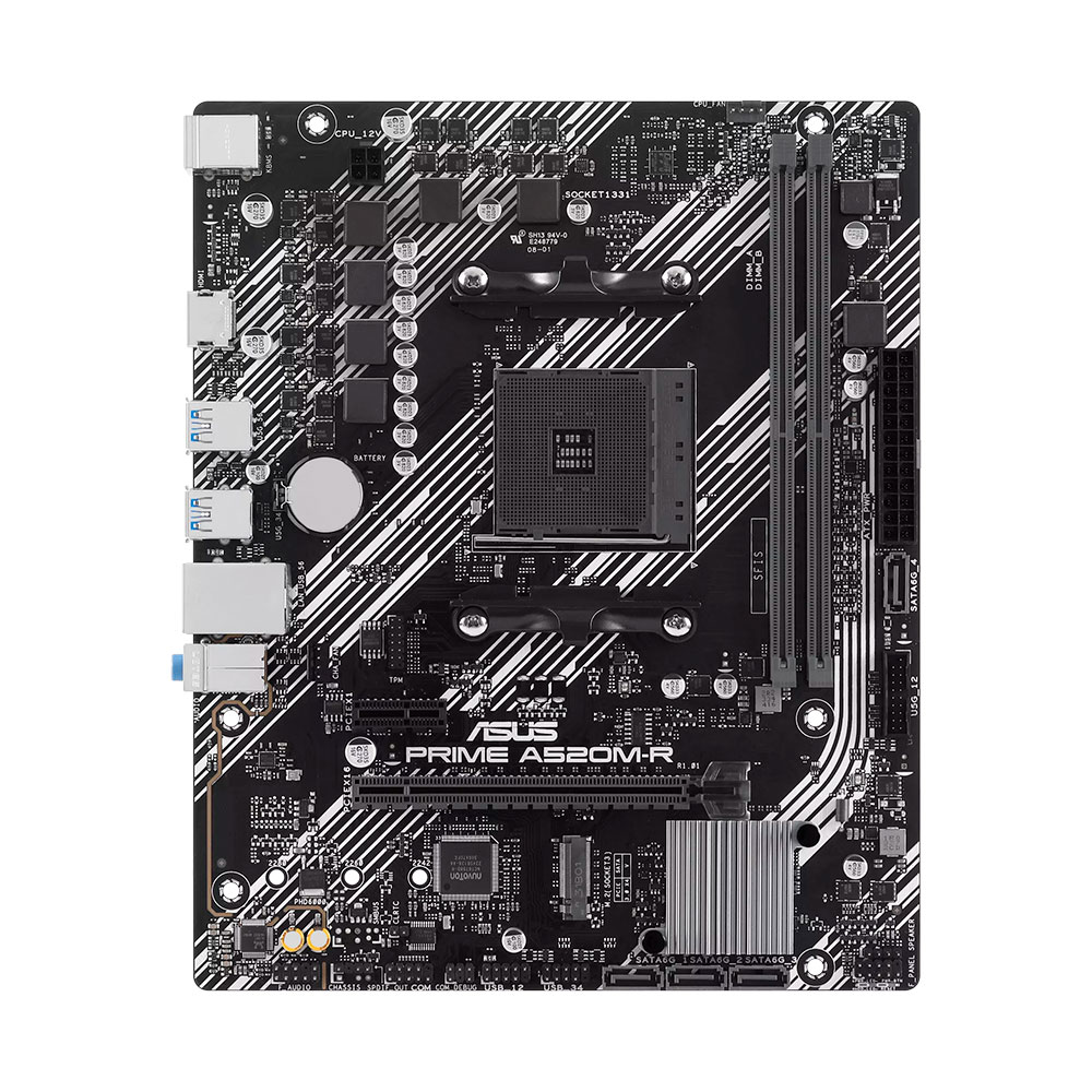 Mostrar detalhes de PLACA MAE (AMD) ASUS PRIME A520M-R DDR4 AM4 Imagem de PLACA MAE (AMD) ASUS PRIME A520M-R DDR4 AM4