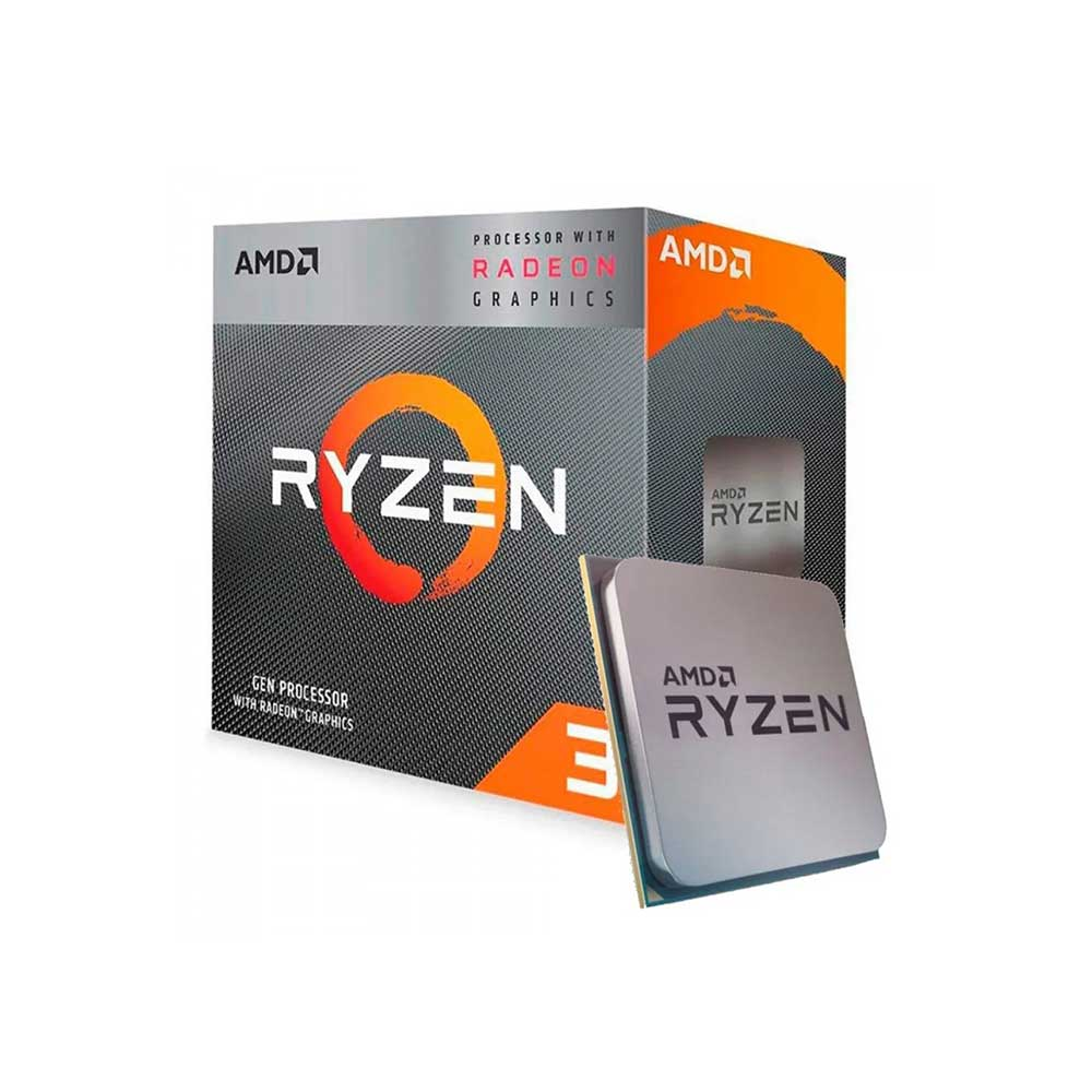 Mostrar detalhes de PROCESSADOR AMD RYZEN 3 5300G 4GHz (MAX TURBO 4.2GHz) 8MB CACHE AM4 100-100000253BOX Imagem de PROCESSADOR AMD RYZEN 3 5300G 4GHz (MAX TURBO 4.2GHz) 8MB CACHE AM4 100-100000253BOX