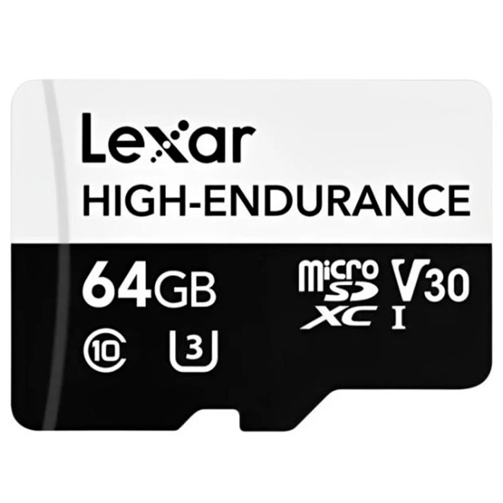 Mostrar detalhes de CARTAO DE MEMORIA MICRO SDHC/XC LEXAR HIGH ENDURANCE 64GB - LMSHGED064G-BCNNG Imagem de CARTAO DE MEMORIA MICRO SDHC/XC LEXAR HIGH ENDURANCE 64GB - LMSHGED064G-BCNNG