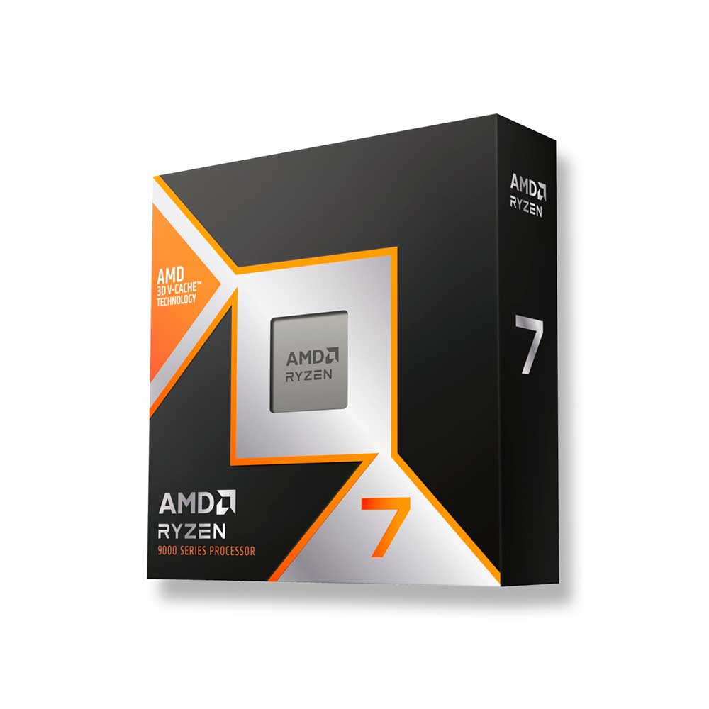 Mostrar detalhes de PROCESSADOR AMD RYZEN 7 9800X3D 4.7GHz (MAX TURBO 5.2GHz) 96MB CACHE AM5 100-100001084WOF Imagem de PROCESSADOR AMD RYZEN 7 9800X3D 4.7GHz (MAX TURBO 5.2GHz) 96MB CACHE AM5 100-100001084WOF