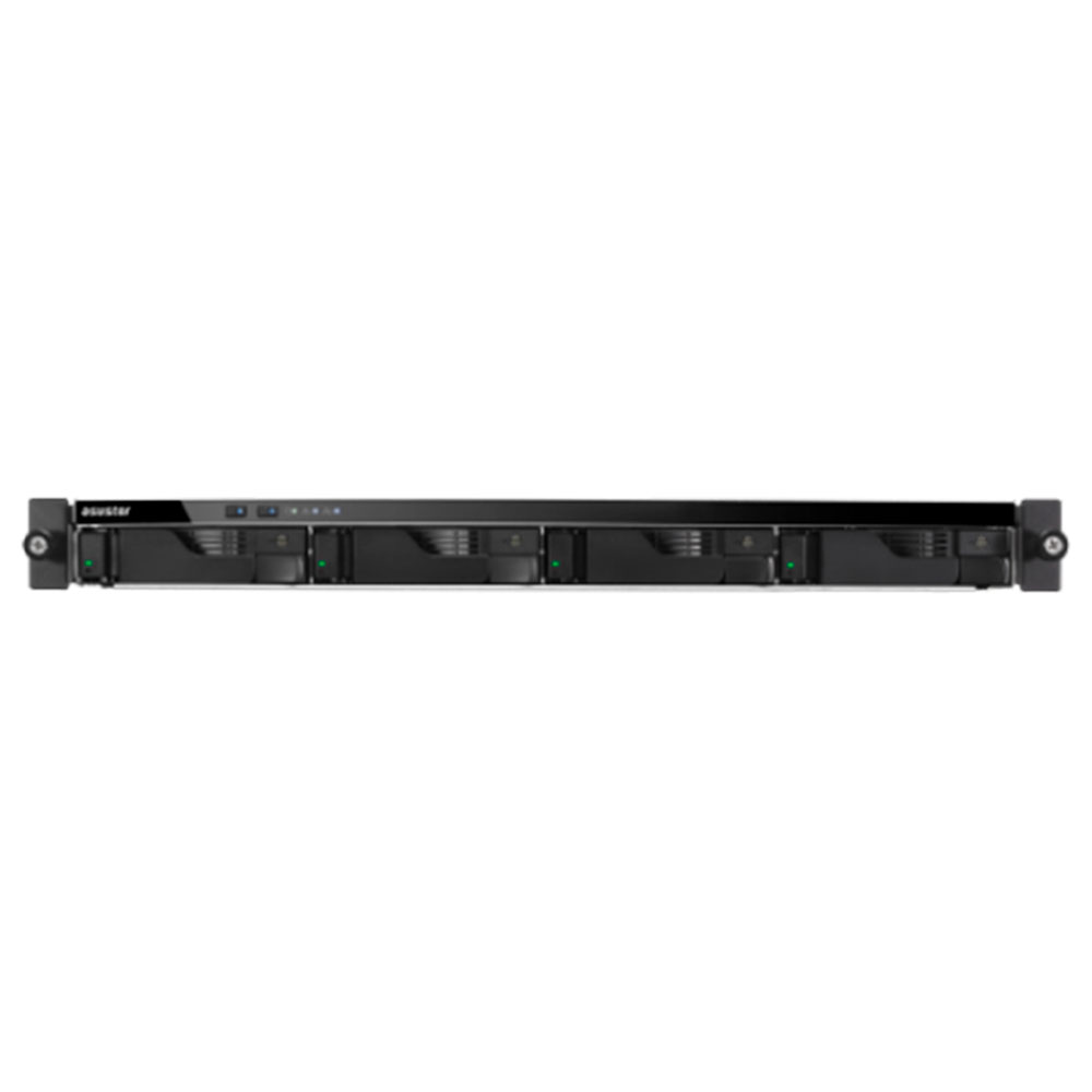 Imagem de STORAGE NAS ASUSTOR RACK S/HD 4 BAIAS INTEL ATOM C3538 2 PORTAS LAN 1GB E 2 2.5GB - AS6504RD-BR