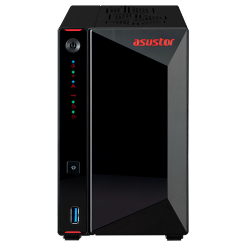 Mostrar detalhes de STORAGE NAS ASUSTOR TORRE S/HD 2 BAIAS INTEL CELERON N5105 2 PORTAS LAN 2.5GB - AS5402T-BR Imagem de STORAGE NAS ASUSTOR TORRE S/HD 2 BAIAS INTEL CELERON N5105 2 PORTAS LAN 2.5GB - AS5402T-BR