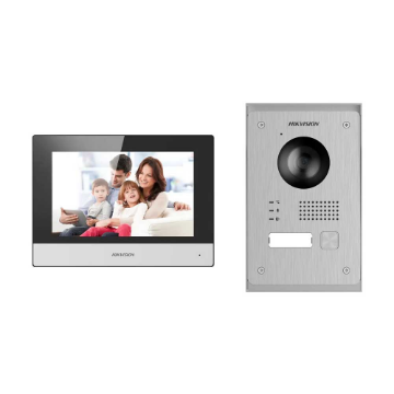 Mostrar detalhes de KIT VIDEO PORTEIRO DS-KIS703Y-P HIKVISION Imagem de KIT VIDEO PORTEIRO DS-KIS703Y-P HIKVISION