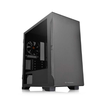Mostrar detalhes de GABINETE GAMER THERMALTAKE S100TG BLACK C/ FONTE 600W 80PLUS E C/ FAN TRASEIRO 120MM CA-3Q9-60S1WZ- Imagem de GABINETE GAMER THERMALTAKE S100TG BLACK C/ FONTE 600W 80PLUS E C/ FAN TRASEIRO 120MM CA-3Q9-60S1WZ-