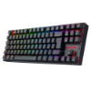 Imagem de TECLADO REDRAGON MECANICO GAMER KUMARA PRO RGB WIRELESS PRETO SWITCH BLUE K552RGB-BRS-B (PT BLUE)