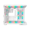 Imagem de GABINETE GAMER REDRAGON WIDELOAD EXTREME BRANCO VIDRO CURVADO CA-605W