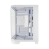 Imagem de GABINETE GAMER K-MEX AQUARIO CG-W620 ANGULO BRANCO MICRO ATX SEM FAN
