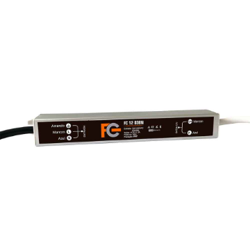 Mostrar detalhes de FONTE BLINDADA 12V 3A 36W IP67 FC1203BN FC FONTES Imagem de FONTE BLINDADA 12V 3A 36W IP67 FC1203BN FC FONTES