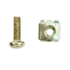 Imagem de KIT PORCA GAIOLA + PARAFUSO M5 PADRAO RACK SERVIDOR (PACOTE 20 PECAS)