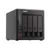 Imagem de STORAGE NAS QNAP 4 BAIAS INTEL CELERON J6412 4 CORE, 2.0 GHz, 8GB RAM, 2x 2.5GBE TORRE - TS-453E-8G