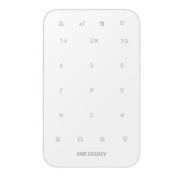 Mostrar detalhes de TECLADO LED TOUCH SCREEN AX PRO 868 WIFI DS-PK1-E-WE HIKVISION Imagem de TECLADO LED TOUCH SCREEN AX PRO 868 WIFI DS-PK1-E-WE HIKVISION