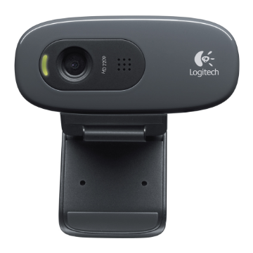 Mostrar detalhes de WEBCAM LOGITECH C270 HD 720P MIC PTO Imagem de WEBCAM LOGITECH C270 HD 720P MIC PTO