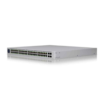 Mostrar detalhes de SWITCH UBIQUITI GERENCIAVEL L3 48 PORTAS GIGABIT + 04 SFP+ DE 10GB USW-PRO-48-POE RACK Imagem de SWITCH UBIQUITI GERENCIAVEL L3 48 PORTAS GIGABIT + 04 SFP+ DE 10GB USW-PRO-48-POE RACK