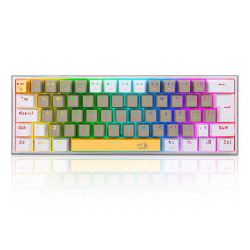 Mostrar detalhes de TECLADO REDRAGON MECANICO GAMER FIZZ RGB AMARELO CINZA E BRANCO SWITCH MARROM K617RGB Imagem de TECLADO REDRAGON MECANICO GAMER FIZZ RGB AMARELO CINZA E BRANCO SWITCH MARROM K617RGB