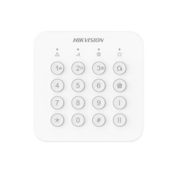 Imagem de TECLADO LED SEM FIO AX HOME DS-PK201B-WE HIKVISION