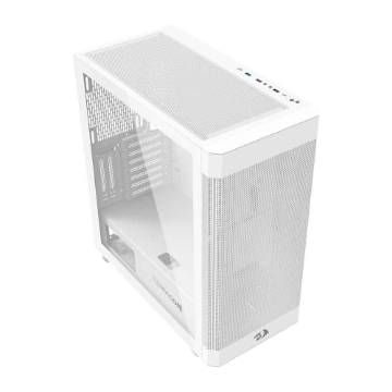 Mostrar detalhes de GABINETE GAMER REDRAGON AEROGLASS BRANCO CA-602W Imagem de GABINETE GAMER REDRAGON AEROGLASS BRANCO CA-602W
