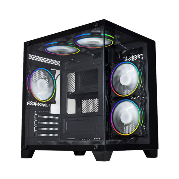 Imagem de GABINETE GAMER K-MEX AQUARIO CG-0305 MICRO ATX PRETO
