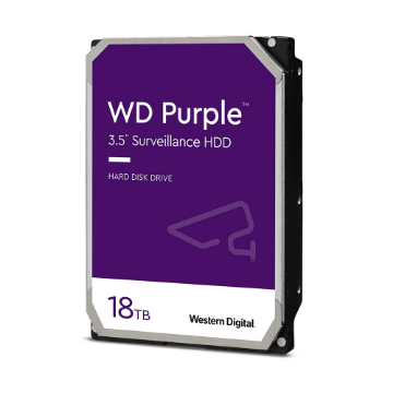 Mostrar detalhes de HDD WD PURPLE 18 TB PARA SEGURANCA / VIGILANCIA / DVR - WD181PURP Imagem de HDD WD PURPLE 18 TB PARA SEGURANCA / VIGILANCIA / DVR - WD181PURP