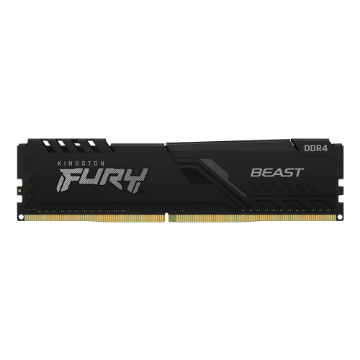 Mostrar detalhes de MEMORIA KINGSTON FURY BEAST 16GB DDR4 3200MHZ 1.35V BLACK DESKTOP - KF432C16BB1/16 Imagem de MEMORIA KINGSTON FURY BEAST 16GB DDR4 3200MHZ 1.35V BLACK DESKTOP - KF432C16BB1/16