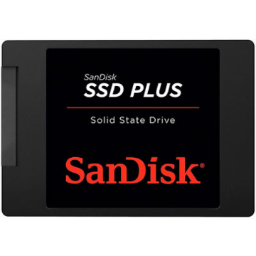 Mostrar detalhes de SSD SANDISK PLUS 480GB 535MB/S SDSSDA-480G-G26 Imagem de SSD SANDISK PLUS 480GB 535MB/S SDSSDA-480G-G26