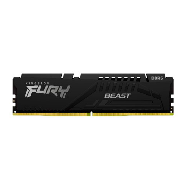 Imagem de MEMORIA KINGSTON FURY BEAST 16GB DDR5 5600MT/s CL36 BLACK DESKTOP - KF556C36BBE-16