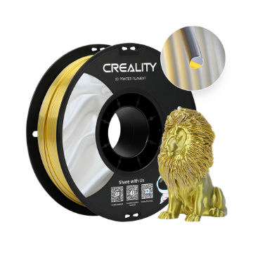 Mostrar detalhes de FILAMENTO CREALITY CR-SILK (DOURADO E PRATA) 1,75MM - 3301120012 Imagem de FILAMENTO CREALITY CR-SILK (DOURADO E PRATA) 1,75MM - 3301120012