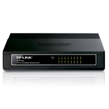 Mostrar detalhes de SWITCH 16 PORTAS 10/100 TP-LINK TL-SF1016D Imagem de SWITCH 16 PORTAS 10/100 TP-LINK TL-SF1016D