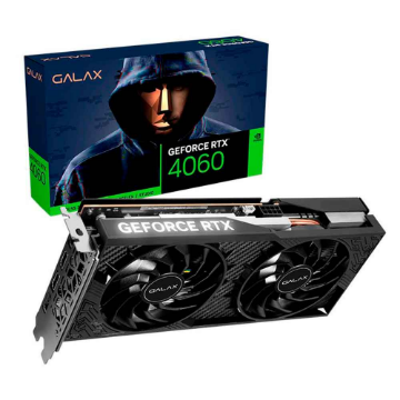 Mostrar detalhes de PLACA DE VIDEO GALAX GEFORCE RTX 4060 1-CLICK OC 2X V2 8GB GDDR6 128BITS 46NSL8MD9NXV Imagem de PLACA DE VIDEO GALAX GEFORCE RTX 4060 1-CLICK OC 2X V2 8GB GDDR6 128BITS 46NSL8MD9NXV