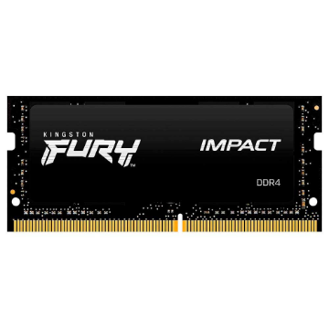 Mostrar detalhes de MEMORIA KINGSTON FURY IMPACT 8GB DDR4 3200MHZ 1.2V BLACK NOTEBOOK - KF432S20IB/8 Imagem de MEMORIA KINGSTON FURY IMPACT 8GB DDR4 3200MHZ 1.2V BLACK NOTEBOOK - KF432S20IB/8
