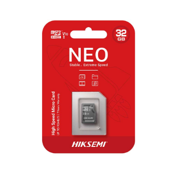 Mostrar detalhes de CARTAO DE MEMORIA SD HIKSEMI CLASS 10UHS-I 32GB - HS-TF-C1/32G Imagem de CARTAO DE MEMORIA SD HIKSEMI CLASS 10UHS-I 32GB - HS-TF-C1/32G