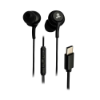Imagem de FONE DE OUVIDO SANTANA PRETO TIPO C AURICULAR COM MICROFONE 1,20M 5+ - 043-0040