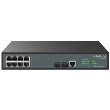 Mostrar detalhes de SWITCH INTELBRAS GERENCIAVEL 08 PORTAS GIGABIT MAIS 2 PORTAS SFP UPLINK S2310G-A - 4760104 Imagem de SWITCH INTELBRAS GERENCIAVEL 08 PORTAS GIGABIT MAIS 2 PORTAS SFP UPLINK S2310G-A - 4760104