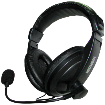 Imagem de FONE DE OUVIDO MIC K-MEX AR-S7500 PRETO