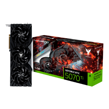 Mostrar detalhes de PLACA DE VIDEO GAINWARD GEFORCE RTX 5070 TI PHOENIX 16GB GDDR7 256BITS NE7507T019T2-GB2031X Imagem de PLACA DE VIDEO GAINWARD GEFORCE RTX 5070 TI PHOENIX 16GB GDDR7 256BITS NE7507T019T2-GB2031X