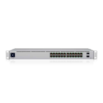Mostrar detalhes de SWITCH UBIQUITI GERENCIAVEL 24 PORTAS GIGABIT + 02 SFP GIGA USW-24-POE RACK Imagem de SWITCH UBIQUITI GERENCIAVEL 24 PORTAS GIGABIT + 02 SFP GIGA USW-24-POE RACK