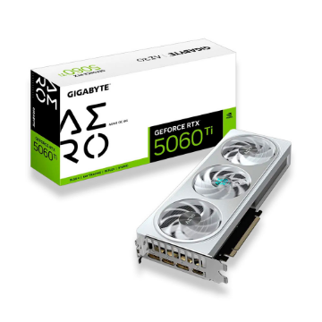 Mostrar detalhes de PLACA DE VIDEO GIGABYTE GEFORCE RTX 5060 TI AERO OC 8GB GDDR7 128BITS GV-N506TAEROOC-8GD Imagem de PLACA DE VIDEO GIGABYTE GEFORCE RTX 5060 TI AERO OC 8GB GDDR7 128BITS GV-N506TAEROOC-8GD