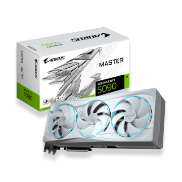 Mostrar detalhes de PLACA DE VIDEO GIGABYTE GEFORCE RTX 5090 AORUS MASTER ICE 32GB GDDR7 512BITS GV-N5090AORUSMICE Imagem de PLACA DE VIDEO GIGABYTE GEFORCE RTX 5090 AORUS MASTER ICE 32GB GDDR7 512BITS GV-N5090AORUSMICE
