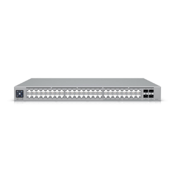 Imagem de SWITCH UBIQUITI GERENCIAVEL L3 48 PORTAS SENDO 16 DE 2.5 GIGABIT + 04 SFP+ DE10GB USW-PRO-MAX-48-POE