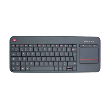 Mostrar detalhes de TECLADO C3TECH S/FIO C/ TOUCHPAD K-WT200BK Imagem de TECLADO C3TECH S/FIO C/ TOUCHPAD K-WT200BK