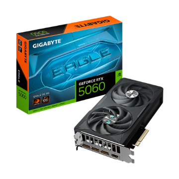 Mostrar detalhes de PLACA DE VIDEO GIGABYTE GEFORCE RTX 5060 EAGLE OC 8GB GDDR7 128BITS GV-N5060EAGLEOC-8GD Imagem de PLACA DE VIDEO GIGABYTE GEFORCE RTX 5060 EAGLE OC 8GB GDDR7 128BITS GV-N5060EAGLEOC-8GD