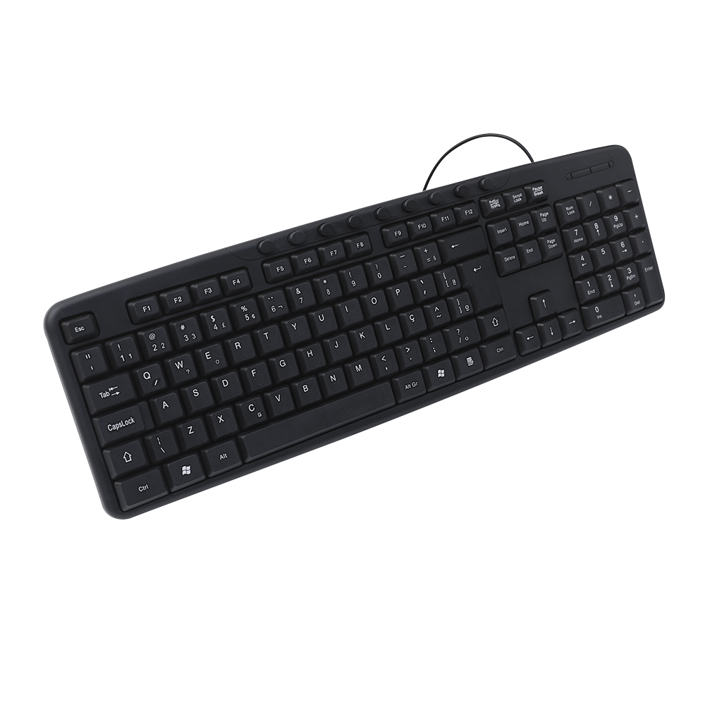 Imagem de TECLADO C3TECH MULT USB PRETO - KB-M40BK Imagem de TECLADO C3TECH MULT USB PRETO - KB-M40BK