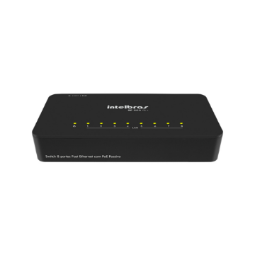 Mostrar detalhes de SWITCH INTELBRAS 8P FAST SF 800 Q+ 4760020 POE PASSIVO Imagem de SWITCH INTELBRAS 8P FAST SF 800 Q+ 4760020 POE PASSIVO