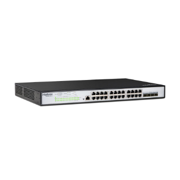 Mostrar detalhes de SWITCH INTELBRAS GERENCIAVEL GIGABITE POE 24 PORTAS L3 MAIS 4 PORTAS SFP+ S3028G-PB LITE - 4760098 Imagem de SWITCH INTELBRAS GERENCIAVEL GIGABITE POE 24 PORTAS L3 MAIS 4 PORTAS SFP+ S3028G-PB LITE - 4760098