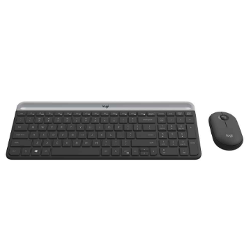 Mostrar detalhes de KIT MOUSE E TECLADO LOGITECH MK470 SLIM SEM FIO USB GRAFITE Imagem de KIT MOUSE E TECLADO LOGITECH MK470 SLIM SEM FIO USB GRAFITE
